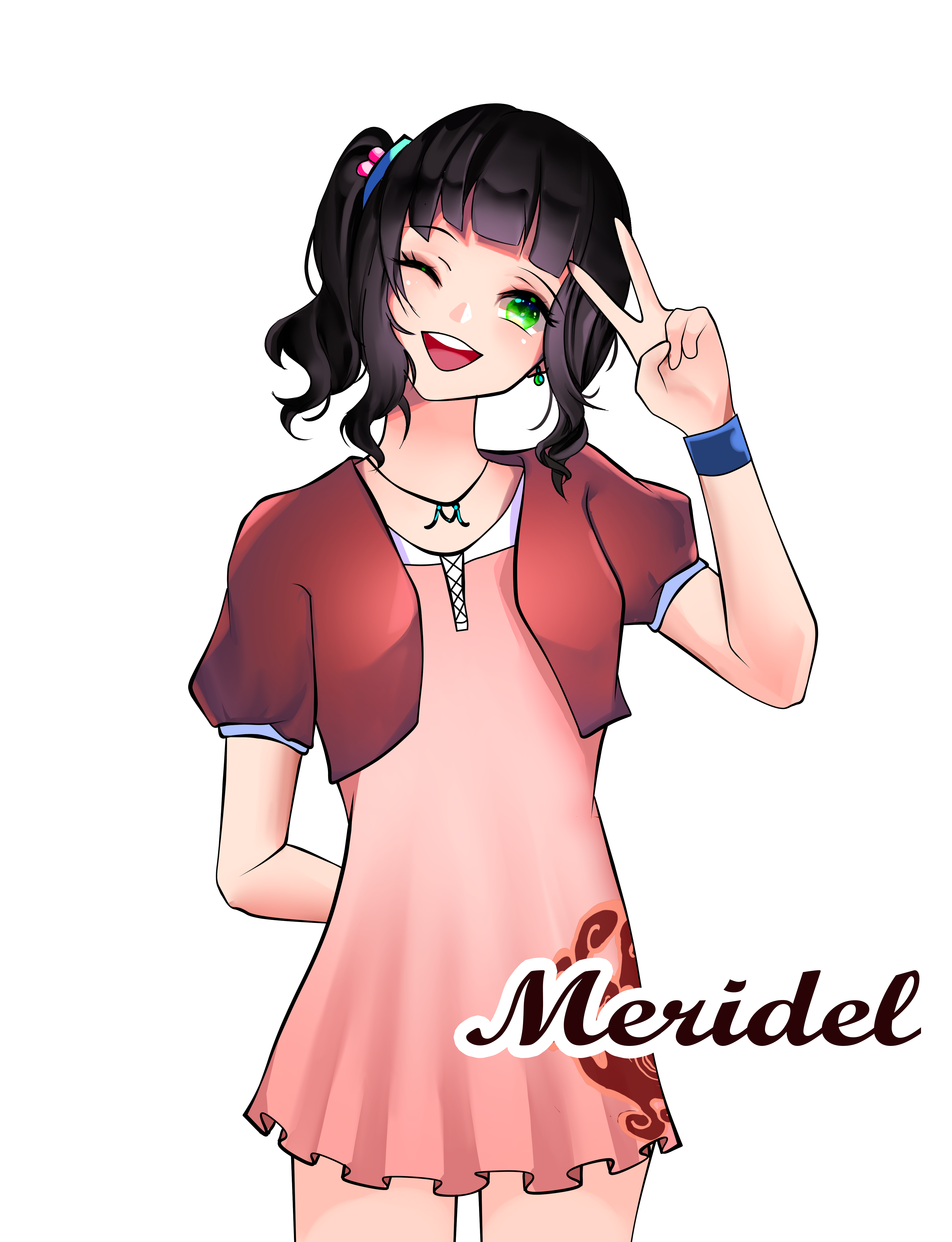 A happy Meridel by Wafflecaramel (high res)