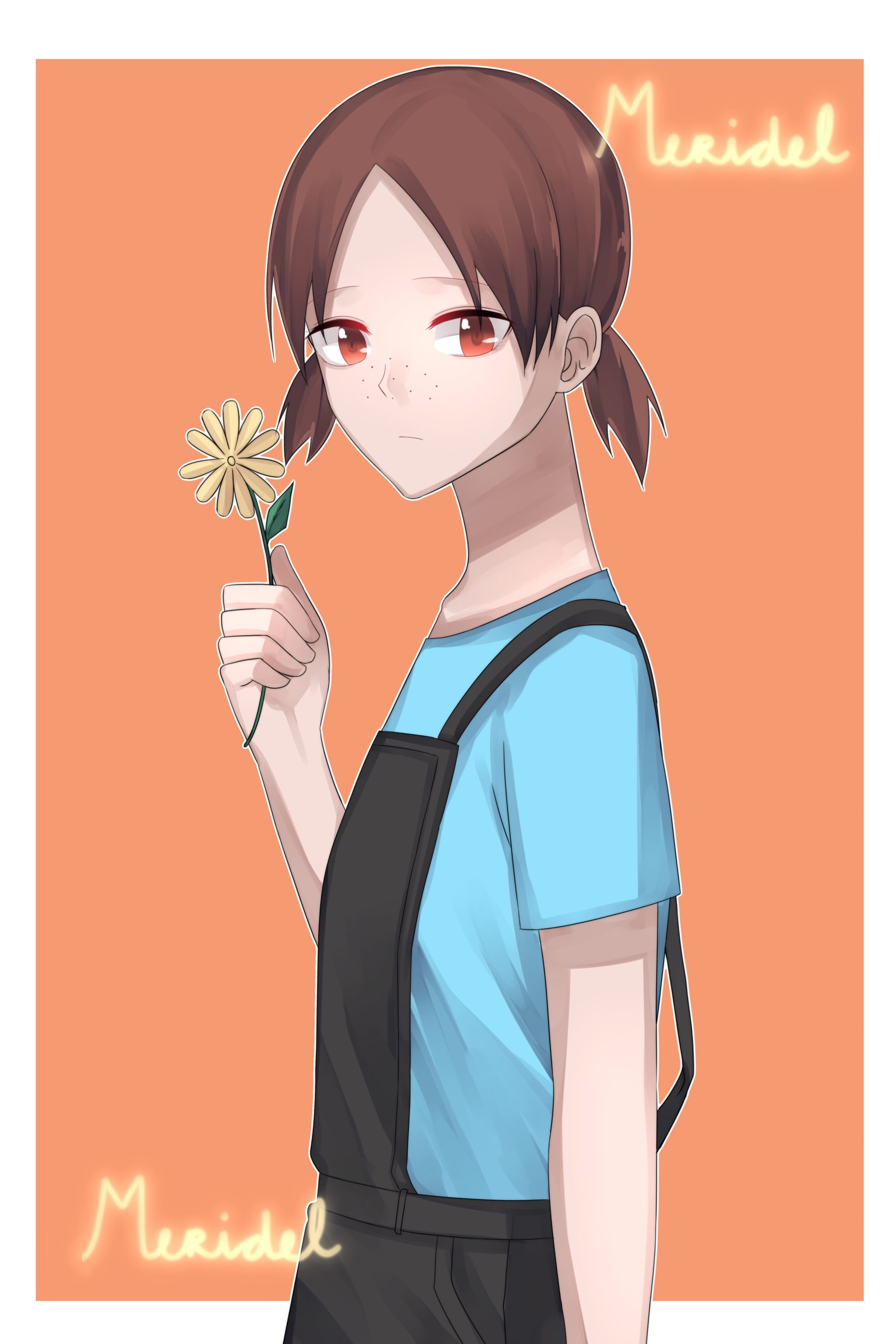 A gardening Meridel by Wafflecaramel